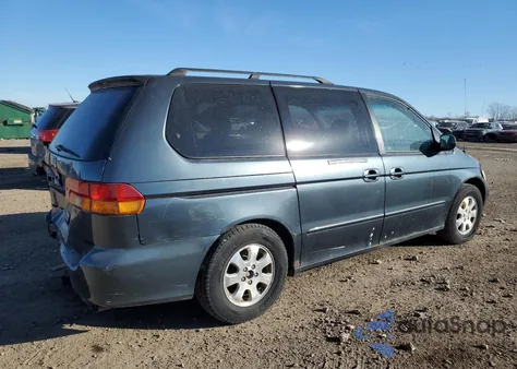 2003 Honda Odyssey Exl из США, поврежденный, VIN 5FNRL18013B083548